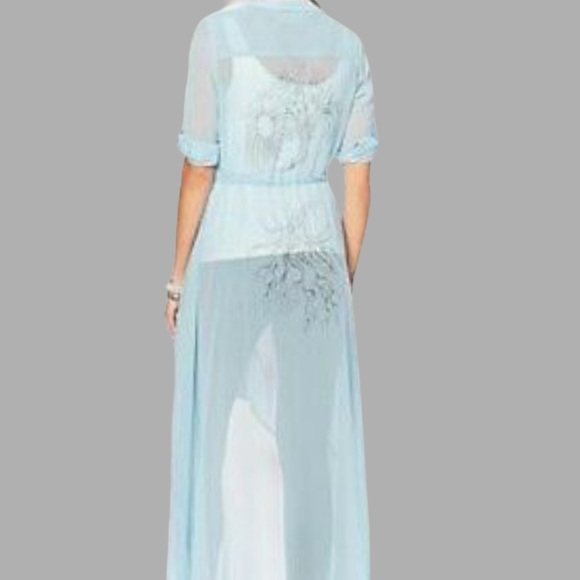 Sheryl Crow Jackets & Blazers - SHERYL CROW CHIFFON PRINTED TOPPER